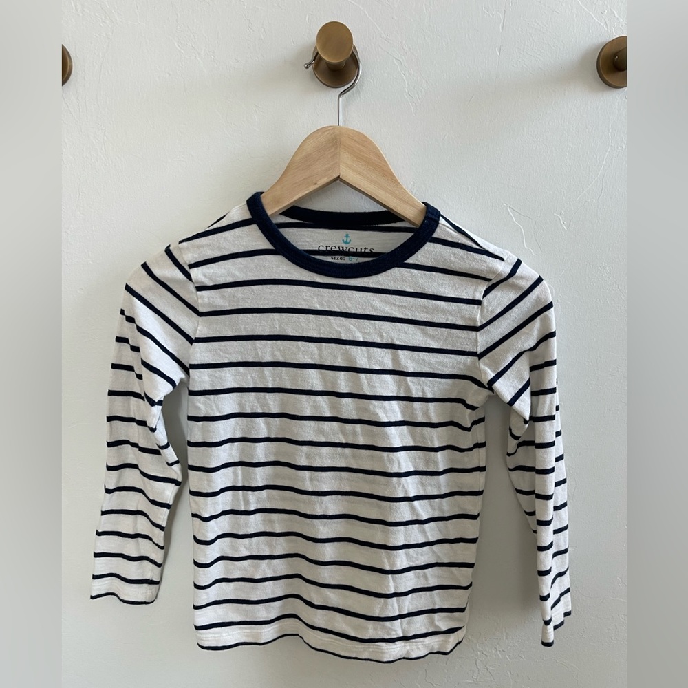 CREWCUTS LONG SLEEVE TEE SIZE 8